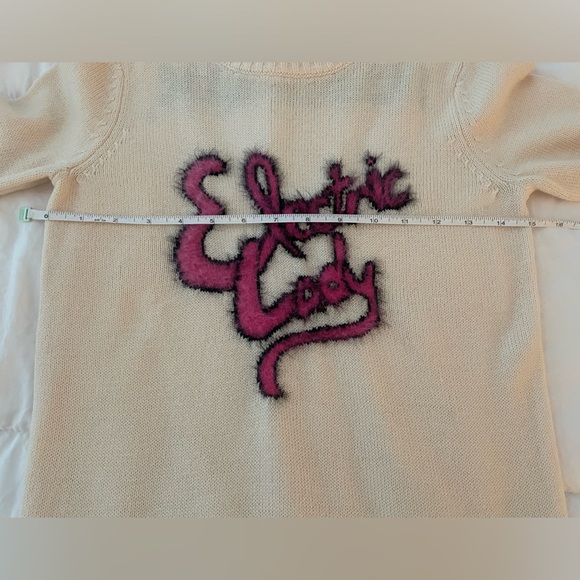 NWOT Stoned Immaculate + Jimi Hendrix Electric Lady sweater size Small 🎸💫💖 - Picture 7 of 10